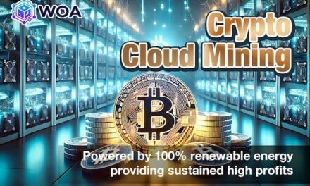 WOA CRYPTO LAUNCHES MOBILE APP FOR XRP, BTC, AND ETH CLOUD MINING